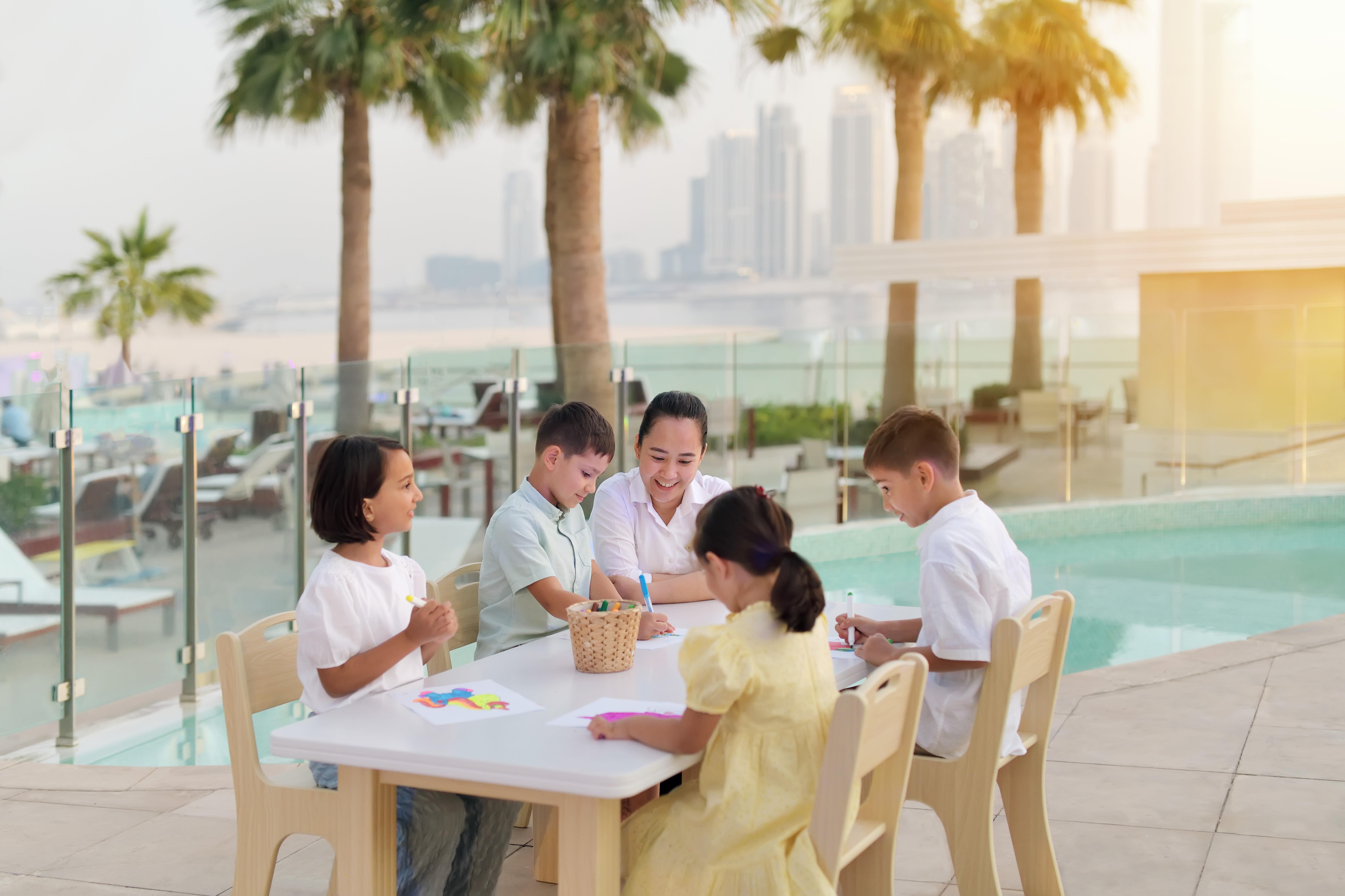 Crowne Plaza Dubai Festival City Exterior photo Raffles International School Dubai